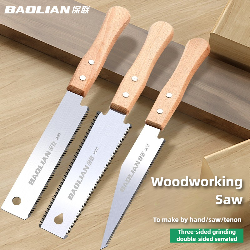 Hacksaw - Handsäge im japanischen Stil, ein-/doppelseitige Holzsäge
