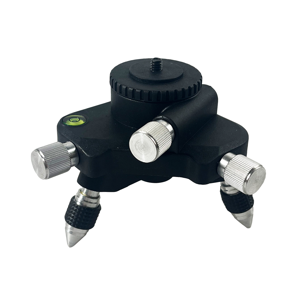 Spirit Level - Einstellbare Drehhalterung Laser Level Metallstativhalterung 360°
