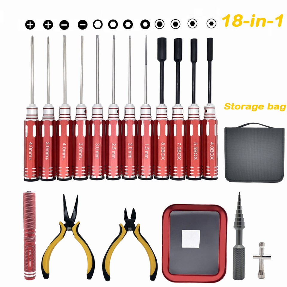 RC-Werkzeugset 18-in-1 Schraub – Screwdriver Set Bewertung und Preis