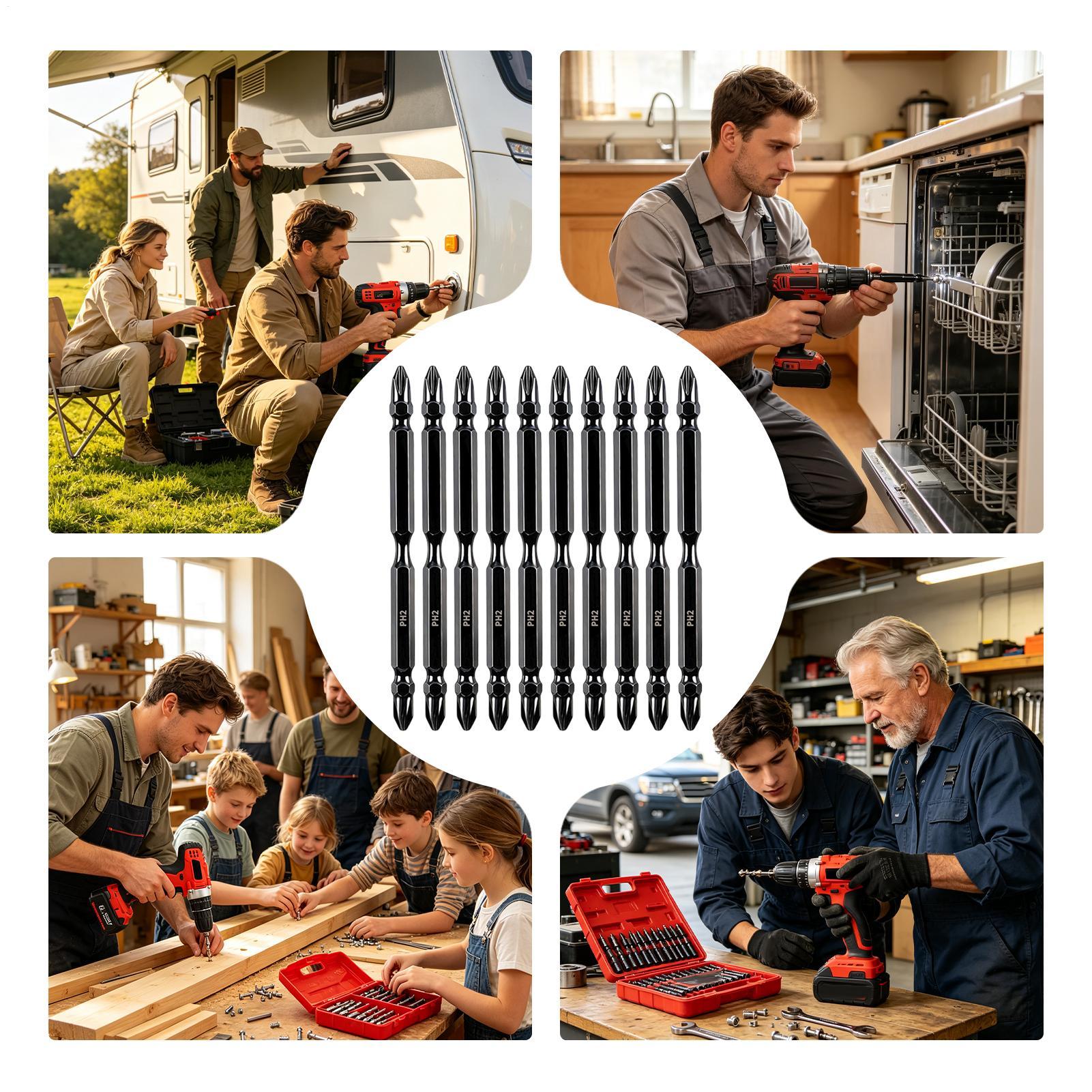 Magnetische Bits, doppelseitig – Screwdriver Set Bewertung und Preis